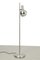 Vintage Floor Lamp in Aluminum and Chrome 1