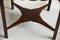 Table de Chevet Vintage en Acajou Marron 4