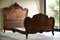 Vintage French Walnut Bed 1