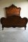 Vintage French Walnut Bed 5