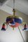 Lámpara de araña francesa modernista al estilo de Jean Noverdy, Imagen 5