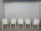 Vintage White Z Chairs, Set of 5 1