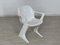 Weiße Vintage Z Stühle, 5er Set 2