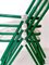 Green Plia Folding Chairs by Giancarlo Piretti Anonima Castelli, Set of 4 3