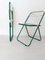 Green Plia Folding Chairs by Giancarlo Piretti Anonima Castelli, Set of 4, Image 17