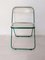 Green Plia Folding Chairs by Giancarlo Piretti Anonima Castelli, Set of 4 11
