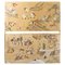 Late 18th Century Chinese Battle Scene and Hunting Scene, Set of 2 1
