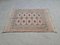 Vintage Hand-Knotted Bokhara Rug in Pink Tone, Pakistan, 1950s, Image 7