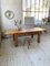Vintage Elm Dining Table from Maison Regain, 1960s, Image 11