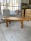 Vintage Elm Dining Table from Maison Regain, 1960s, Image 1