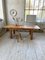 Vintage Elm Dining Table from Maison Regain, 1960s, Image 8