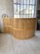 Large Curved Beech Screen, 1980s, Set of 3 1