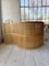 Large Curved Beech Screen, 1980s, Set of 3 2