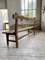 Vintage Bench in Pine, 1950 33