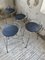 Vintage Silver Moon High Stools by Pascal Mourgue, 1980s, Set of 5 9