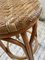 High Wicker and Rattan Stool, 1960s, Image 22