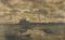 Cheret, Landschaft, Öl auf Leinwand, Mitte 19. Jh., Gerahmt 3