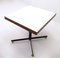 Vintage Extendable Dining Table in Teak and White Formica, 1950s, Image 8