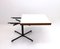Vintage Extendable Dining Table in Teak and White Formica, 1950s 3