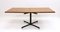 Vintage Extendable Dining Table in Teak and White Formica, 1950s, Image 1