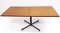 Vintage Extendable Dining Table in Teak and White Formica, 1950s, Image 4