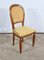 Art Deco Blond Mahogany Chairs, 1940, Set of 2 7