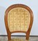 Art Deco Blond Mahogany Chairs, 1940, Set of 2 8