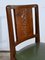 Vintage Art Deco Chairs in Mahogany 1940, Set of 6 10