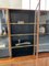 Mahey Bookcase in Elm and Brass, 1970s 63