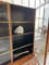 Mahey Bookcase in Elm and Brass, 1970s 60