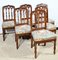 Antique Mahogany Chairs, Set of 6 2