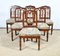 Antique Mahogany Chairs, Set of 6 1