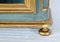 Small Showcase in Painted and Gilded Wood 16
