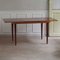 Mid-Century Extendable Dining Table in Walnut, 1960s 9