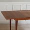 Mid-Century Extendable Dining Table in Walnut, 1960s 8
