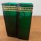 Art Nouveau Green Glass Vases by Josef Riedel, 1900, Set of 2 3