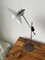 Lámpara de escritorio vintage de metal cromado, años 60, Imagen 11