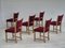 Danish Dinning Chairs in Oak Wood, 1970s, Set of 6 3