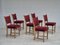 Danish Dinning Chairs in Oak Wood, 1970s, Set of 6 1