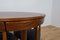 Juego de mesa de comedor y sillas Mid-Century de teca de Hans Olsen para Frem Røjle, años 50. Juego de 5, Imagen 5