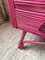 Vintage Pink Rattan Chest of Drawers, 1950s, Image 23