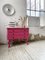 Vintage Pink Rattan Chest of Drawers, 1950s, Image 2