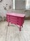 Vintage Pink Rattan Chest of Drawers, 1950s 37