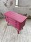 Vintage Pink Rattan Chest of Drawers, 1950s 46