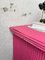 Vintage Pink Rattan Chest of Drawers, 1950s 29