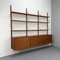 3-Row Teak Wall Unit by Poul Cadovius for Cado, 1960s, Image 4