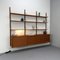 3-Row Teak Wall Unit by Poul Cadovius for Cado, 1960s, Image 2