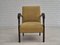 Dänischer Sessel aus Baumwoll- & Wollstoff, 1950er 7