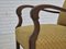 Dänischer Sessel aus Baumwoll- & Wollstoff, 1950er 12