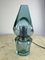 Large Mid-Century Table Lamp in Nile Green Murano Glass attributed to Seguso, 1972 1